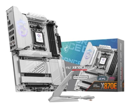 Placa de Baza MSI MPG X870E EDGE TI WIFI AM5, 4x DDR5, 1x HDMI 2x Type-C DP, 3x PCIE x16, 4x M.2, 4x SATA 6GB/s, ATX - Img 2
