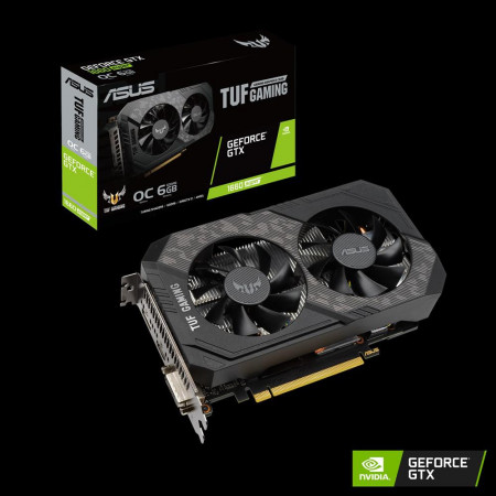 Placa video ASUS GeForce GTX 1660 SUPER TUF Gaming OC EDITION O6G, 6GB GDDR6