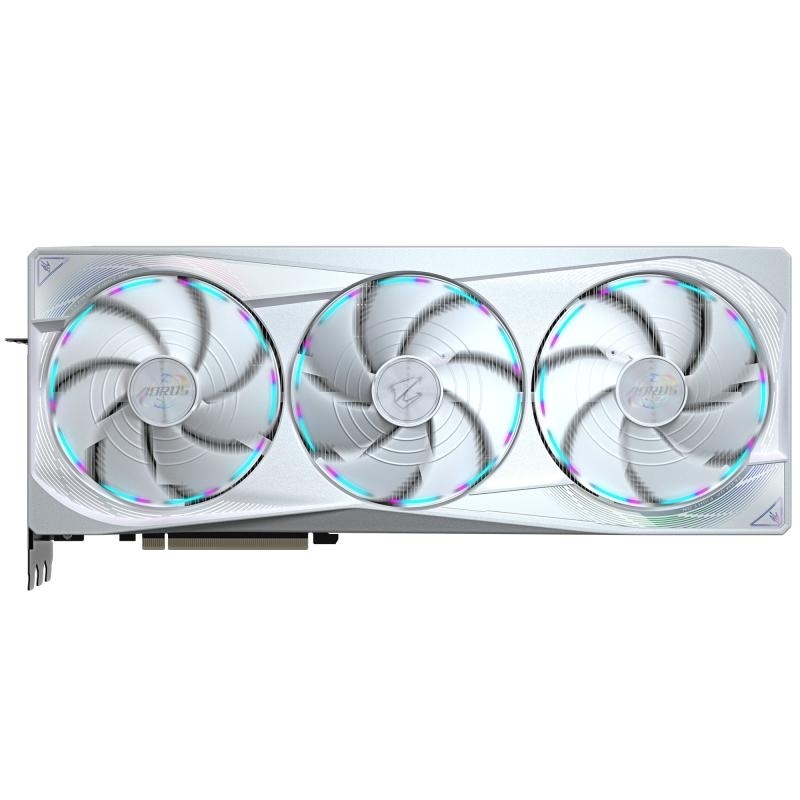 Placa Video GIGABYTE AORUS GEFORCE RTX 5080 MASTER ICE 16GB GDDR7 256 bit, PCIE 5.0, 3x DP 1x HDMI - Img 3
