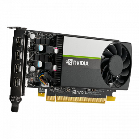 Placa Video PNY NVIDIA T1000 4GB GDDR6 128 bit, PCIE 3.0, 4x mDP