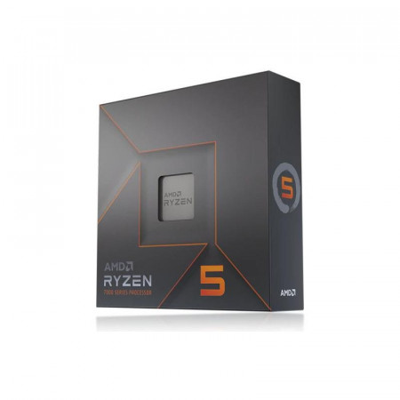 Procesor AMD Ryzen 5 7600X 4.7GHz AM5, Boost 5.3GHz, 6 Cores, 12 Threads L3 Cache 32MB, TDP 105W, GPU AMD Radeon Graphics