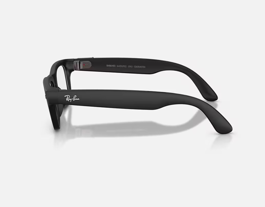 Ray-Ban Meta Blayzer Optics Gen 2 AI Glasses Matte Black/Demo RW7001 2077 50 - Img 3
