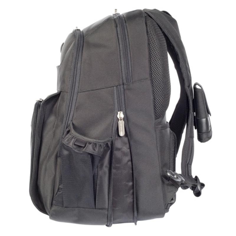 Rucsac laptop Corporate Traveller, pentru laptopuri de 15.6" sau mai mici, capacitate 27-30 de litri, material poliester, dimensiuni: 35 x 21.5 x 50 cm, dimensiune compartiment laptop: 38.7 x 2.5 x 26.5 cm, greutate 1.46 kg, negru - Img 6