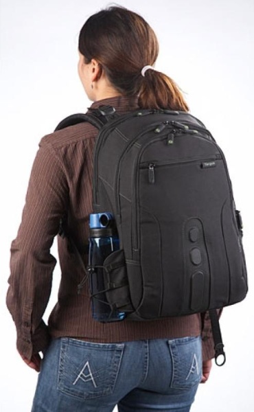 Rucsac notebook Targus, TBB013EU, 15-15.6", Black, Material rezistent, multiple buzunare, EcoSpruce - Img 12