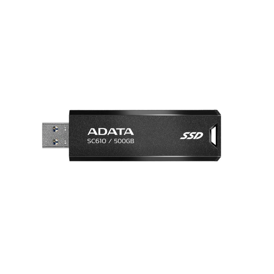 SSD extern ADATA SC610, 500 GB, USB 3.2 Gen 2, Negru - Img 2