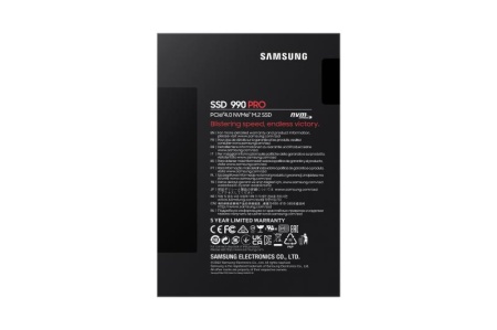 SSD Samsung, 990 PRO, retail, 1TB, NVMe M.2 2280 PCI-E, R/W speed:7450/6900 MB/s - Img 10