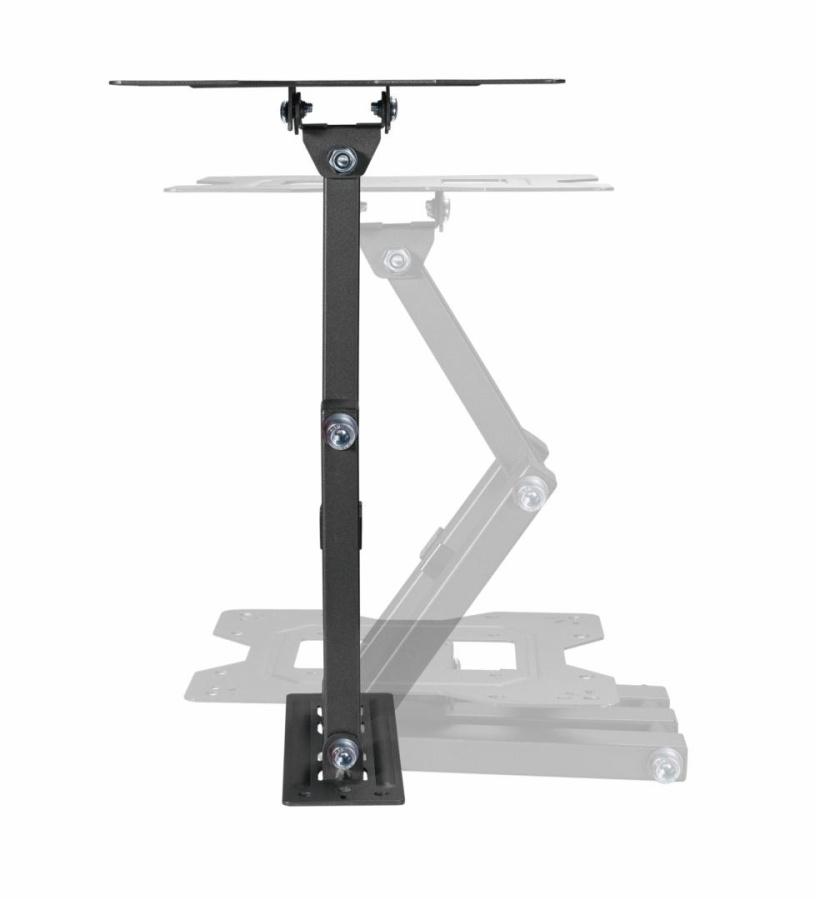 Suport de perete Akai cu inclinatie +3/-10°, diagonala display 23"-43", VESA min. 100x100, VESA max. 200x200, suporta pana la 30kg, distanta fata de perete MAX 378mm, negru - Img 5