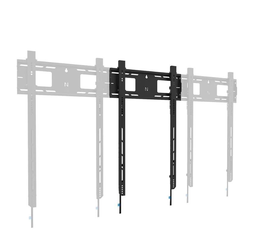 Suport perete Neomounts heavy duty, pentru display-uri interactive si ecrane grele de pana la 50-98, sistem de prindere VESA 500x800, greutate maxima suportata 100kg, fix, montare tip portrait, distanta fata de perete 4.2cm, cu sistem ce permite - Img 3