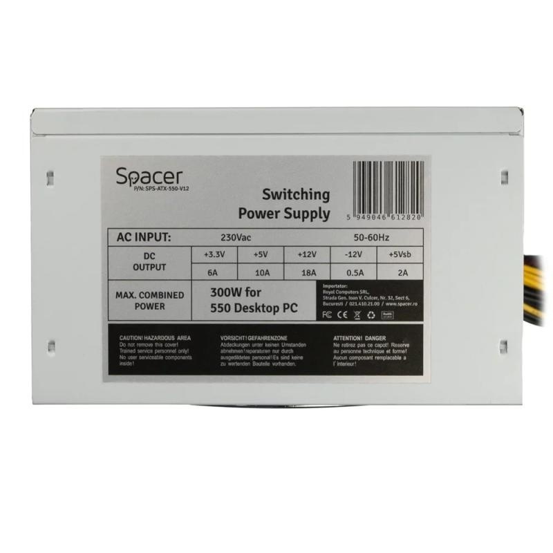 Sursa Spacer ATX 550, 300W V12 - Img 8