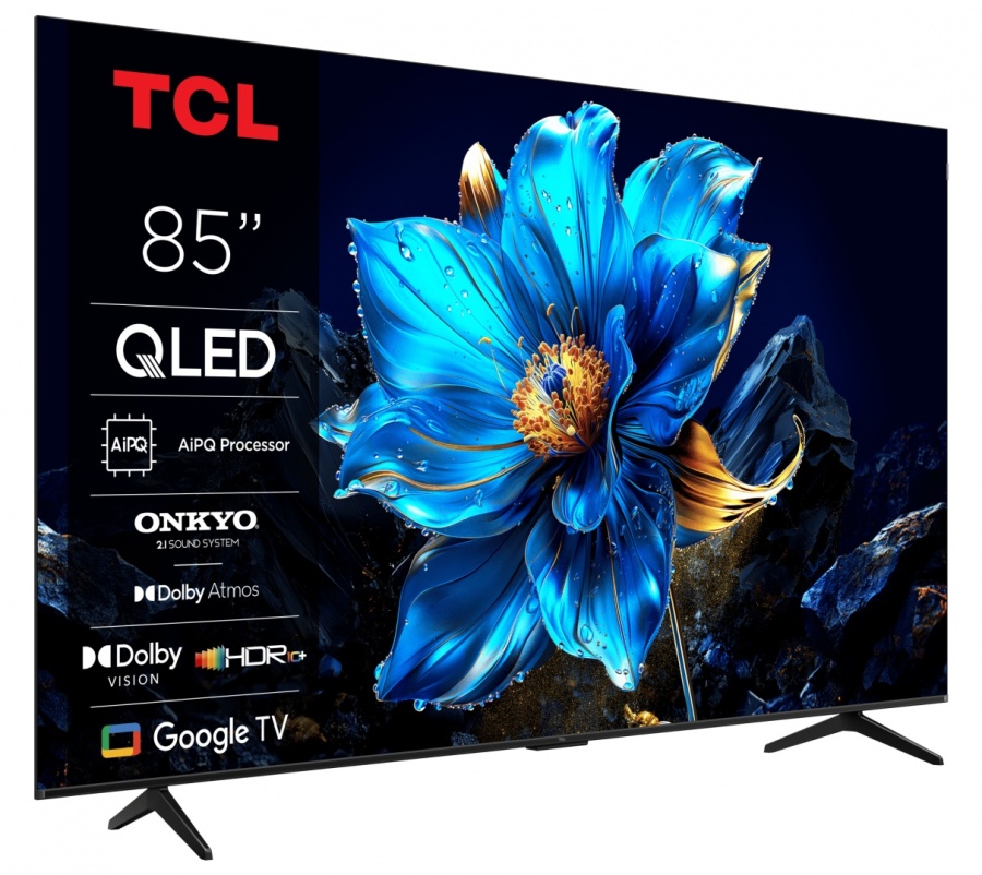 Televizor TCL QLED 85P7K, 214 cm, Smart Google TV, 4K - Img 2