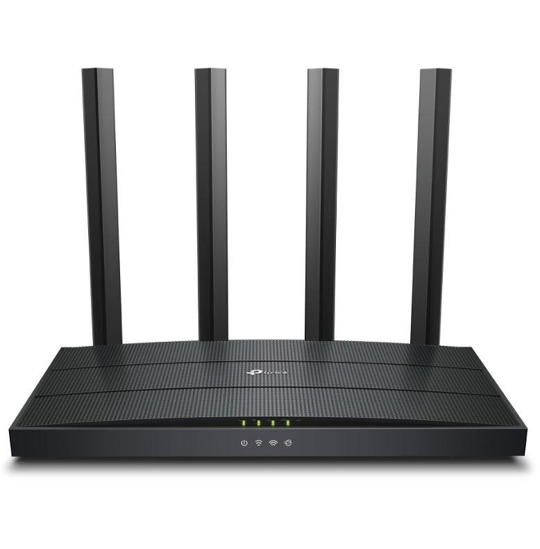 TP-LINK Wireless Router AX1500 WI-FI6, DUAL-BAND, ARCHER AX12; Standarde wireless: IEEE 802.11ax/ac/n/a 5 GHz, IEEE 802.11n/b/g 2.4 GHz, viteze wireless: 5 GHz: 1201 Mbps (802.11ax) 2.4 GHz: 300 Mbps (802.11n), 4 x antene fixe, mod router, mod access - Img 2