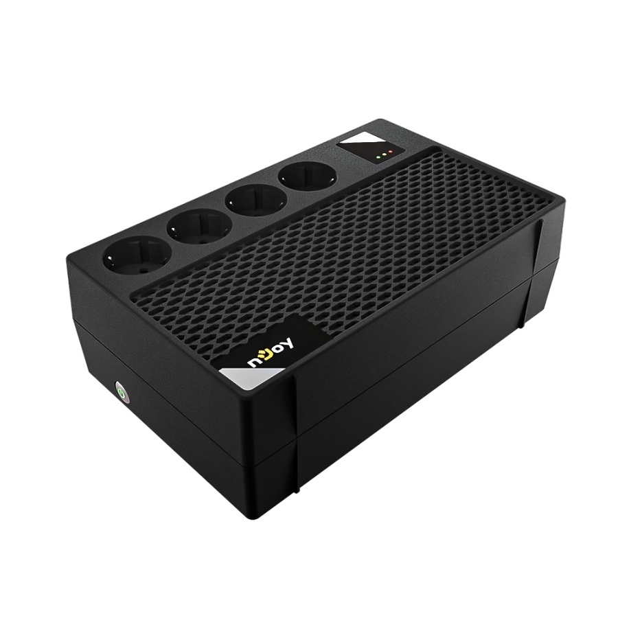 UPS nJoy Renton 650 Plus, 650VA / 360W, 4x prize Schuko conectate la baterie, fara display LCD, tensiune nominala de intrare 230V Caracteristici Stabilizator (AVR) de tip Boost and Buck Functie auto-restart la revenirea tensiunii electrice Functie de - Img 4