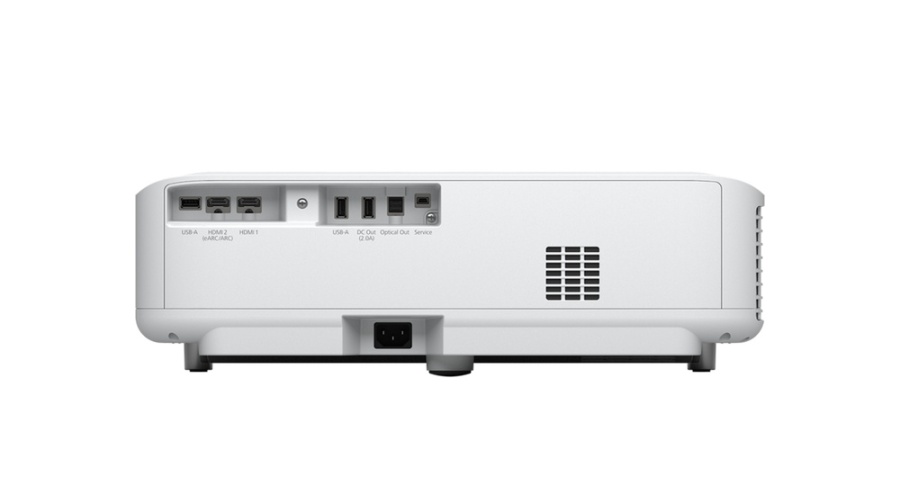 Videoproiector Epson EH-LS650W, 3LCD, Smart laser 4K PRO-UHD1 Ultra- short-throw, 3.600 lumeni, 4K enhancement, 16:9, 2.500.000:1, HDR10, HLG, zoom 2.5, dimensiune maxima imagine 120", distanta minima de proiectie 0.4 m, 3* USB 2.0-A, USB 2.0 Type B - Img 2