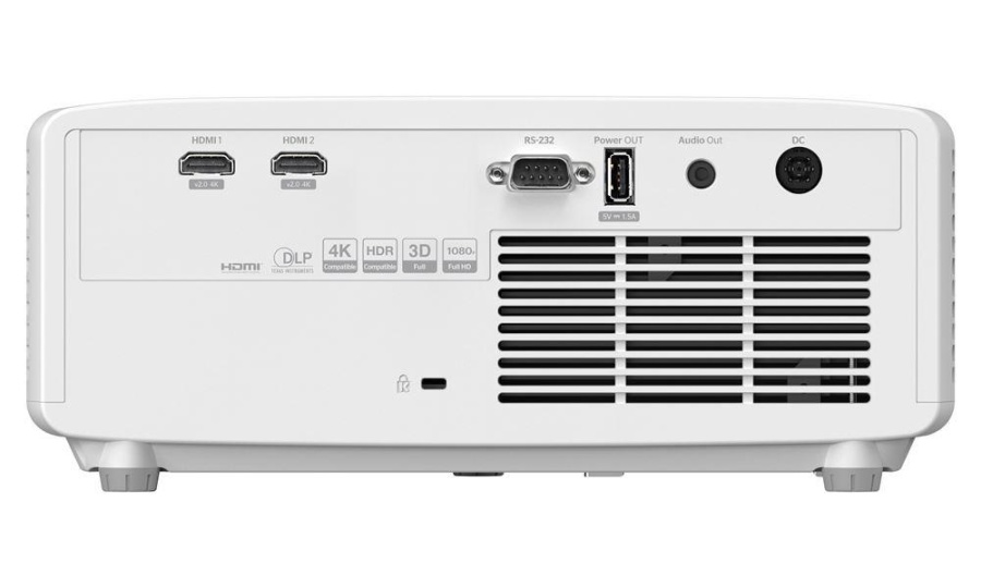 Videoproiector Optoma ZH350, DLP laser FHD 1920*1080, 3.600 lumeni, 2.000.000:1, 16:9/ 4:3, 30.000 ore, distanta maxima de proiectie 10 m, dimensiune maxima imagine 7.62 m/ 300", 2* HDMI, USB-A power 1.5A, RS232, audio out, 27-32 dB, boxa 15W, 3D, - Img 3
