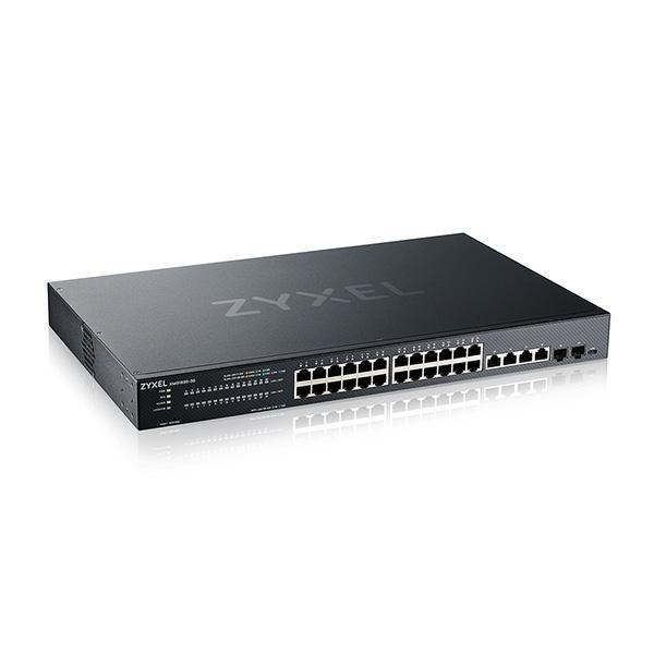 Zyxel XMG1930-30HP, 24-port 2.5GbE Smart Managed Layer 2 PoE 700W 22xPoE+/8xPoE++ Switch with 4 10GbE and 2 SFP+ Uplink - Img 3
