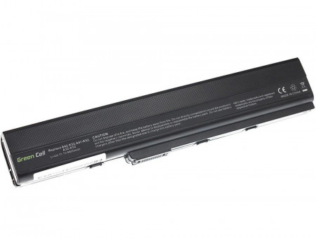 Baterie compatibila extinsa Green Cell pentru laptop Asus A40 A42 A52 A52JK A62 B52 K42 K52 K52J K52JT N82 P82 Pro5 X42 X52 X5i X62, model Asus A31-K42 A31-K52 A32-K42 A32-K42 A32-K52 A32-K52 A32-N82 A32-N82 A41-K52 A42-K52 A42-N82