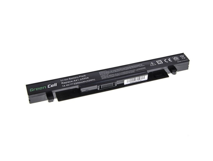 Baterie compatibila Green cell pentru laptop Asus A450 A550 F450 F550 F552 K450 K550 P450 R409 R412 R510C R510V X450 X452 X550V X552 X552C X552CA X552CC X552L X552 X552VM X552WA, model Asus A41X550A A41-X550A - Img 2