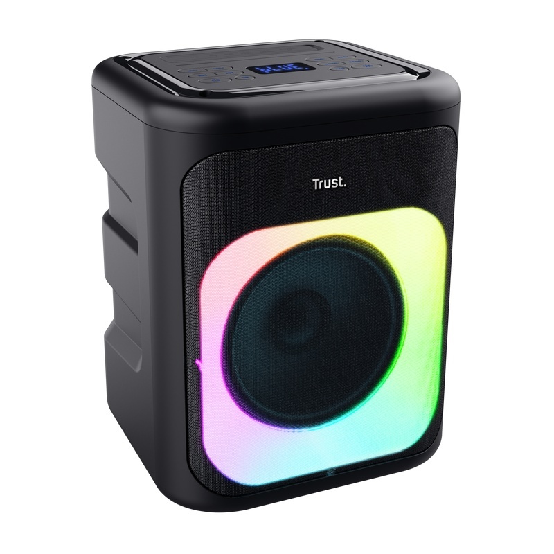 Boxe Trust Azura cu fir, wireless si BT, putere maxima RMS 50W, frecventa raspuns 100 Hz - 20.000 Hz, impendanta 4 Ohm, negru - Img 2