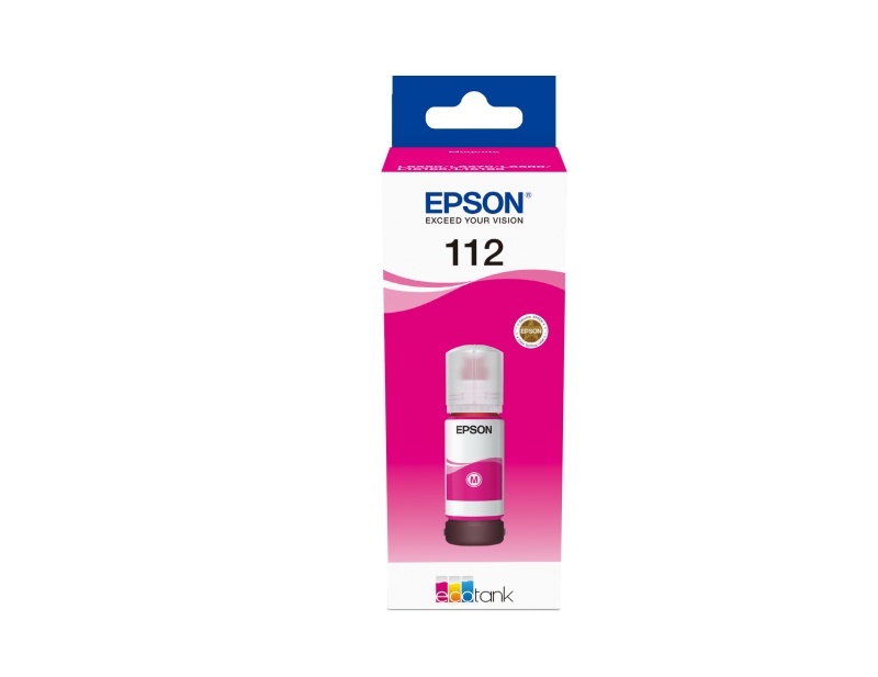 Cartus cerneala Epson 112 ECOTANK , pigment magenta, capacitate 70ml, pentru L6570. - Img 2