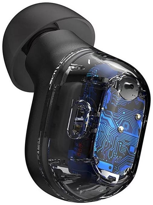Casti Baseus Bowie WM01 TWS, wireless, bluetooth 5.0, microfon pe casca, negru - Img 4