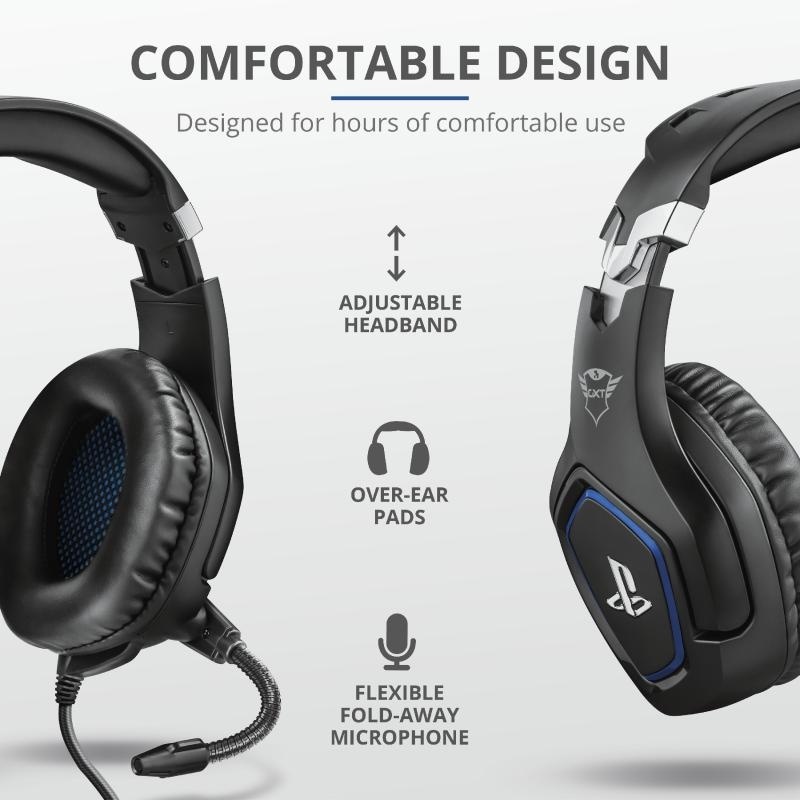 Casti cu microfon GXT 488 Forze PS4 Gaming, negru - Img 8