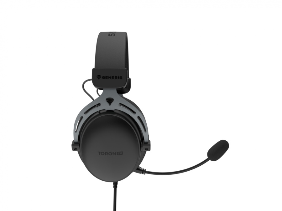 Casti gaming cu fir Genesis Toron 531, microfon detasabil, frecventa raspuns 20 - 20.000 Hz, sensibilitate -42dB, conectivitate Jack 3.5 mm, negru - Img 2