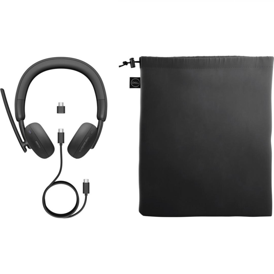 Casti Head-band DELL Pro Wireless Headset - WL3024, Wireless, Negru - Img 3
