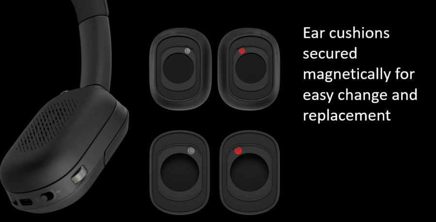 Casti HP Focus 625, Wireless, noise-canceling - Img 5