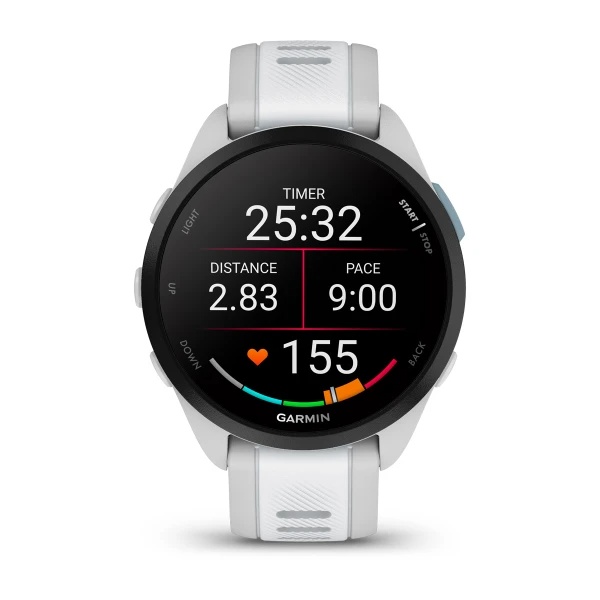 Ceas Garmin Forerunner 165, Grey/White - Img 2