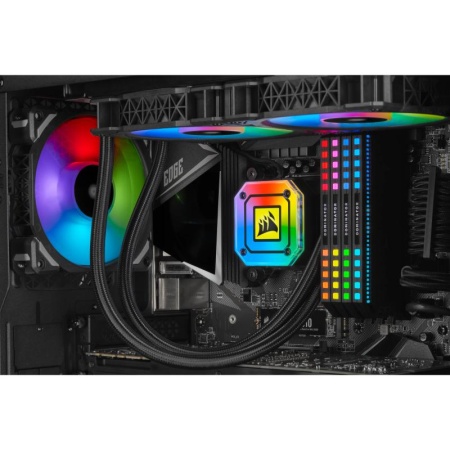 Cooler Procesor Corsair iCUE H115i ELITE CAPELLIX Liquid, compatibil AMD/Intel - Img 10