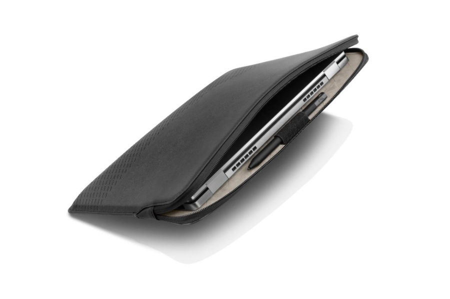 Dell EcoLoop Leather sleeve 14" PE1422VL, Color: black, Product Material: Leather, Lining Material: Features: Water-resistant, dedicated active pen holder, Width: 36.5 cm, Height: 24.5 cm, Depth: 1.5 cm, Weight: 350 g, Limited warranty - 3 years - Img 7