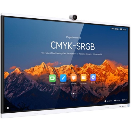 Display interactiv (tabla interactiva) Huawei IdeaHub S2 (IHS2-85SA), 86&quot;, UHD, 350nit, D-LED, Harmony OS, CPU A73*8, RAM 8GB, stocare 64GB. Co-authoring, WeLink, Huawei Cloud Meeting, Bulletin Board, HiBoard, Web apps; Camera video 1800 linii, - Img 4