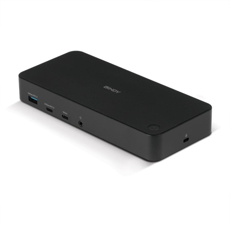 Docking station Lindy, interfete: USB Type C la 3x USB Type A, 2x USB Type C - Img 6