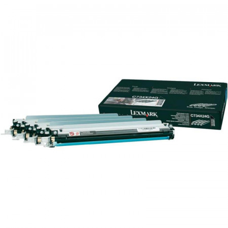 Drum Lexmark C734X24G, pachet black si color, 20 k, C734dn , C734dtn , C734dw , C734n , C736dn , C736dtn , C736n , C746dn , C746dtn , C746n , C748de , C748dte , C748e , CS736dn , CS748de , X734de , X736de , X738de , X738dte , X746de , X748de , X748de