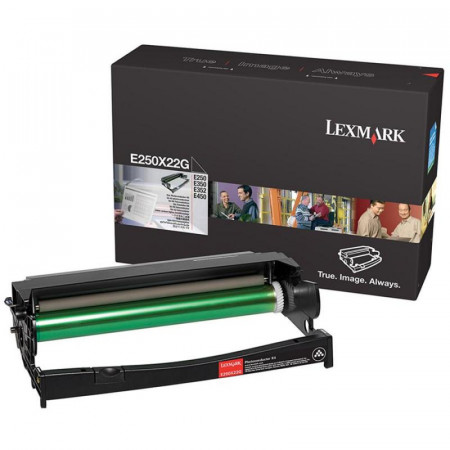 Drum Lexmark E250X22G, black, 30 k, E250d , E250dn , E350d , E352dn , E450dn