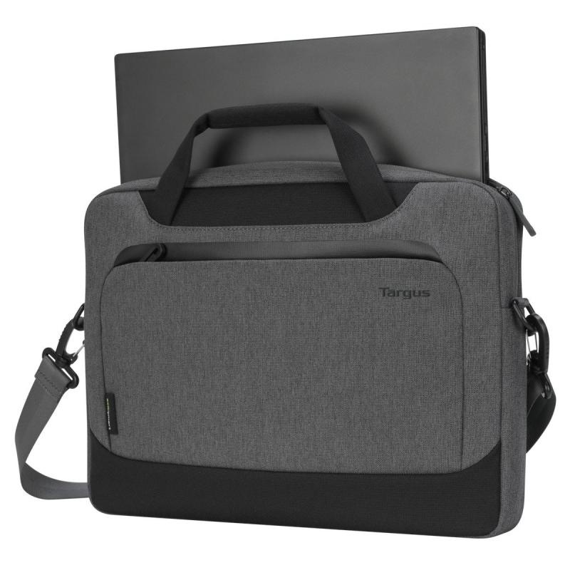 Geanta laptop slim Targus Cypress EcoSmart 14” gri - Img 12