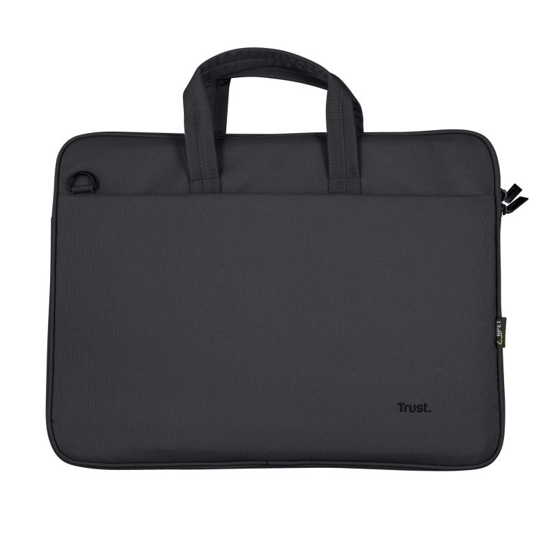 Geanta Trust Bologna Bag ECO Slim 16" laptops General Laptop Compartment Size (inch) 16 " Type of bag carry bag Number of compartments 2 Max. laptop size 16 " Max. weight 2.5 kg Height of main product (in mm) 410 mm Width of main product (in mm) 290 mm - Img 7