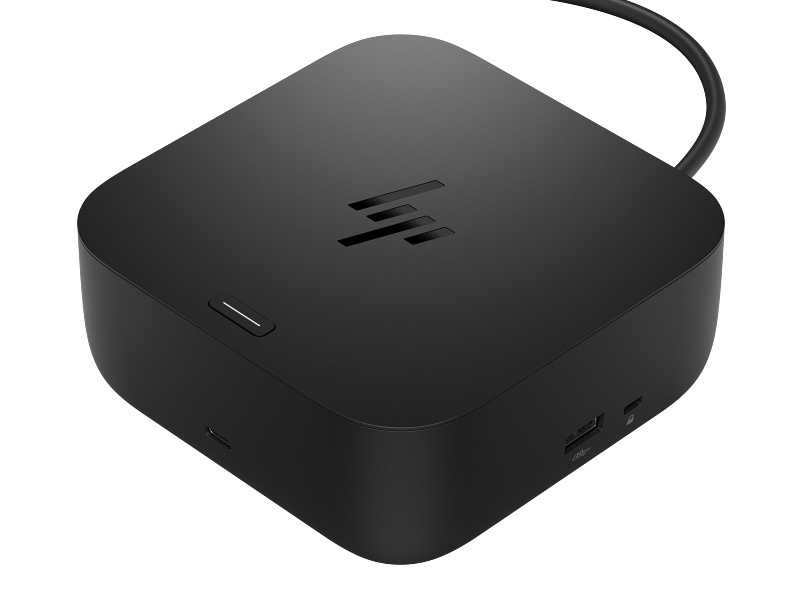 HP USB-C Dock G6 100W, Porturi: 2x USB Type-C (data &amp; 15W USB Power Delivery)/ 1x USB Type-A 10Gbs/ 2x USB Type-A 5Gbs/ 2x DisplayPort 1.4/ 1x RJ-45/ 1x HDMI 2.1, Dimensiuni: 12.1 x 12.1 x 5.1 cm, Greutate: 0.68Kg, 3yw - Img 4