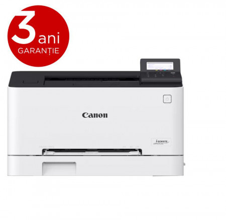 Imprimanta laser color Canon LBP631Cw, dimensiune A4, vitezamax 18ppm, rezolutie 1200x1200dpi, processor:800MHz x 2, memorie 1GB, alimentare hartie 250 coli, limbaj de printare:UFRII, volum de printare max 30000pagini/luna, interfata USB 2.0, Ethernet,