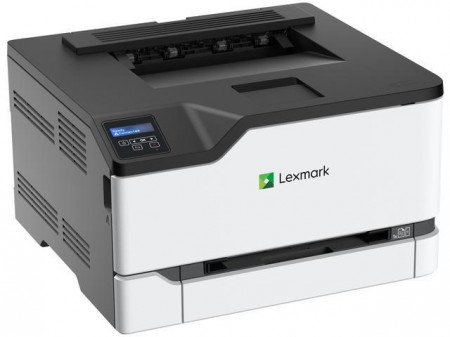 Imprimanta laser color Lexmark CS331dw, A4, Grup de lucru mic,Afişaj LCD monocrom All Points Addressable (APA) pe 2 rânduri,100-Sheet Output Bin, Unitate duplex integrată, Intrare manuală pentru o singură coală, Tavă integrat de 250 coli,Porturi standard