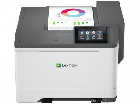 Imprimanta laser color Lexmark CS632dwe, A4, Grup de lucru mediu,Ecran tactil color Lexmark e-Task de 4,3 inchi (10,9 cm),Manipulare hârtie inclusă 170-Sheet Output Bin, Unitate duplex integrată, Single sheet multipurpose feeder, 250-Sheet Tray,Porturi