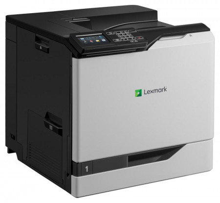 Imprimanta laser color Lexmark CS820DE, Dimensiune: A4, Viteza:57/57 ppm, Rezolutie: 1200X1200 dpi, Memorie: 1GB, procesor: 1.33 GHz, Alimentare cu hartie standard: 100+550 coli, Duplex, Limbaje de printare: Emulare PCL5c, Emulare PCL6, Personal Printer