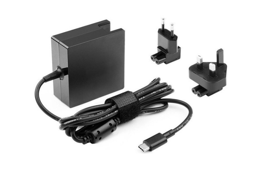 Incarcator alimentator CoreParts pentru laptop HP, adaptor priza EU si UK, 65W, USB-C - Img 2