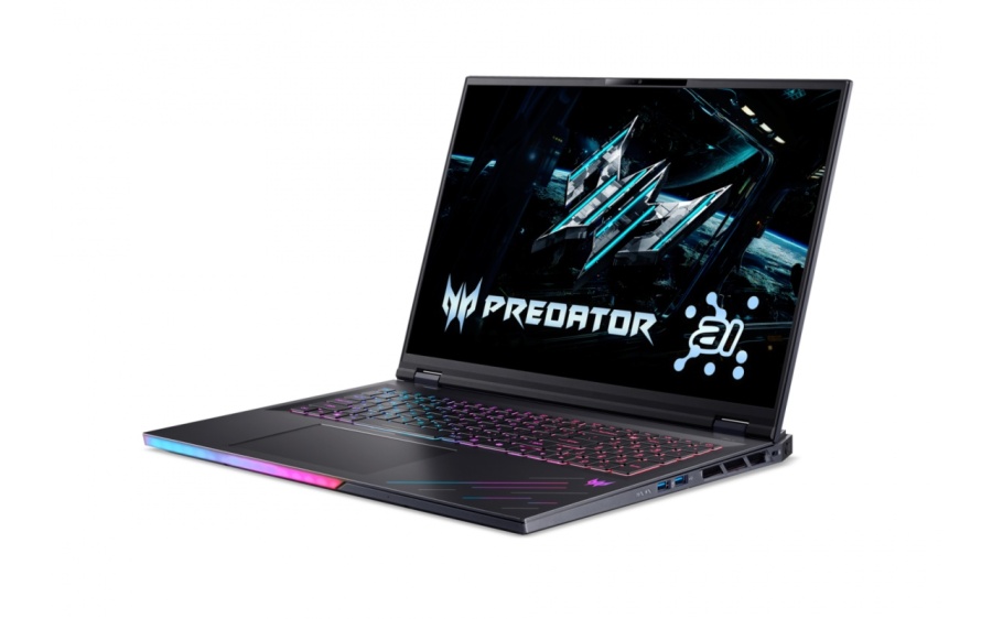 Laptop Acer Gaming Predator Helios 18 AI PH18-73-90KW, 18 Inch (45.72 cm), WQXGA Mini LED 250Hz IPS Display (non-glare), 2560 x 1600, 16:10, Intel® Core™ Ultra 9 Processor 275HX, 2.1 GHz base clock (Up to 5.4 GHz max. performance clock rate), 36 MB, 8 - Img 2