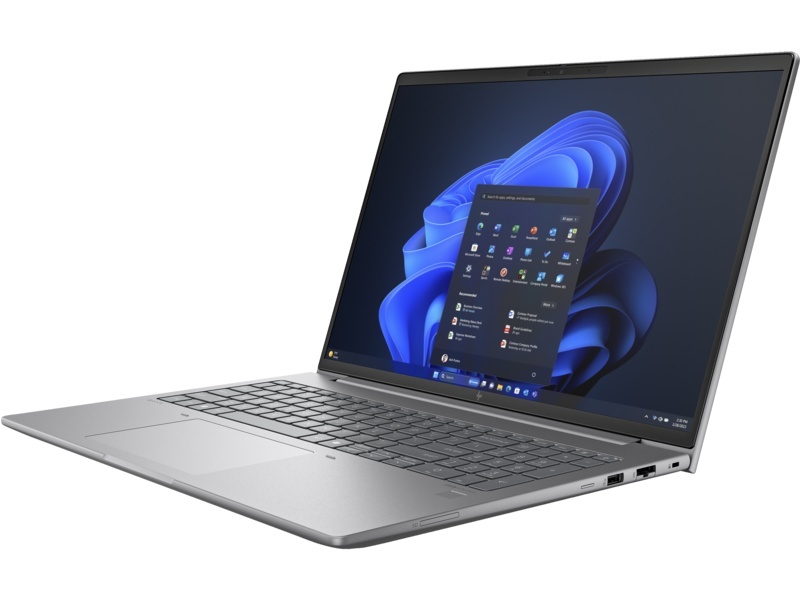 Laptop HP Zbook 16 Power G11, 16 inch WQXGA (2560x1600) IPS Anti-Glare LED UWVA 400 nits Image Recognition, AMD Ryzen 9 PRO 8945HS Octa Core (4GHz, up to5.2GHz, 16MB), video dedicat NVIDIA RTX 3000 Ada 8GB GDDR6, RAM 64GB DDR5 5600Mhz (2x32GB), SSD 1TB - Img 3