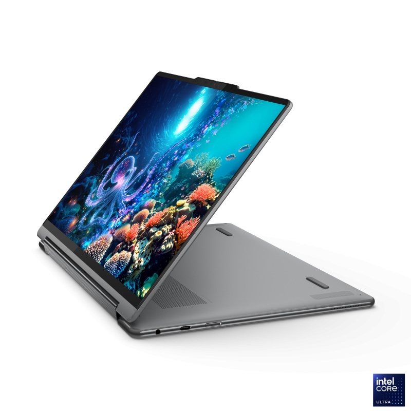 Laptop Lenovo Yoga 9 2-in-1 14ILL10, 14" 2.8K WQXGA+ (2880x1800) OLED 1100nits (peak) / 500nits (typical) Glossy / Anti-fingerprint, 100% DCI- P3, 120Hz, Eyesafe®, Dolby Vision®, DisplayHDR™ True Black 1000, Glass, Touch, Intel® Core™ Ultra 7 258V, 8C - Img 4