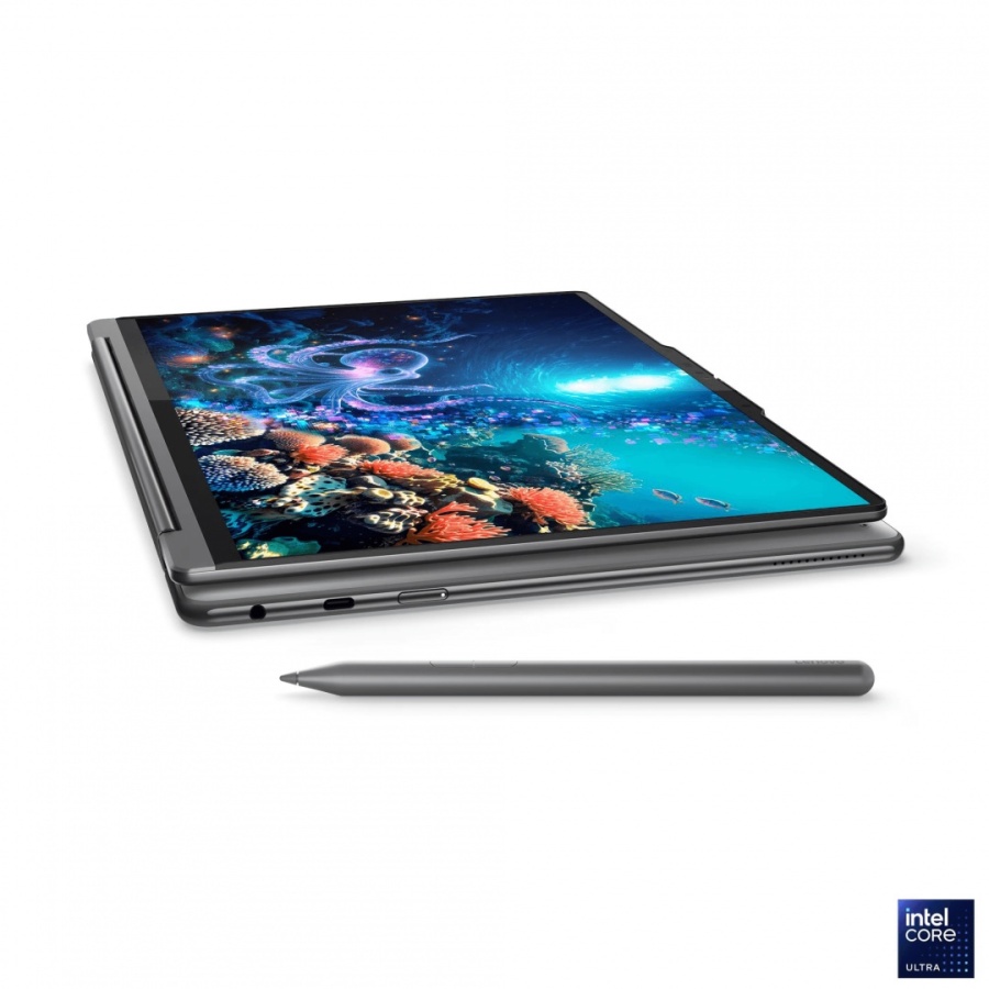 Laptop Lenovo Yoga 9 2-in-1 14ILL10, 14" 2.8K WQXGA+ (2880x1800) OLED 1100nits (peak) / 500nits (typical) Glossy / Anti-fingerprint, 100% DCI-P3, 120Hz, Eyesafe®, Dolby Vision®, DisplayHDR™ True Black 1000, Glass, Touch, Intel® Core Ultra 7 258V, 8C (4P - Img 5