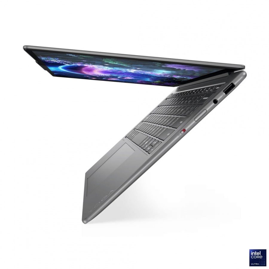 Laptop Lenovo Yoga Slim 7 14ILL10, 14" 2.8K WQXGA+ (2880x1800) OLED 1100nits (peak) / 500nits (typical) Glossy, 100% DCI-P3, 120Hz, Eyesafe®, Dolby Vision®, DisplayHDR™ True Black 1000, X-Rite®, PureSight Pro, Intel® Core Ultra 7 258V, 8C (4P + 4LPE) / - Img 9
