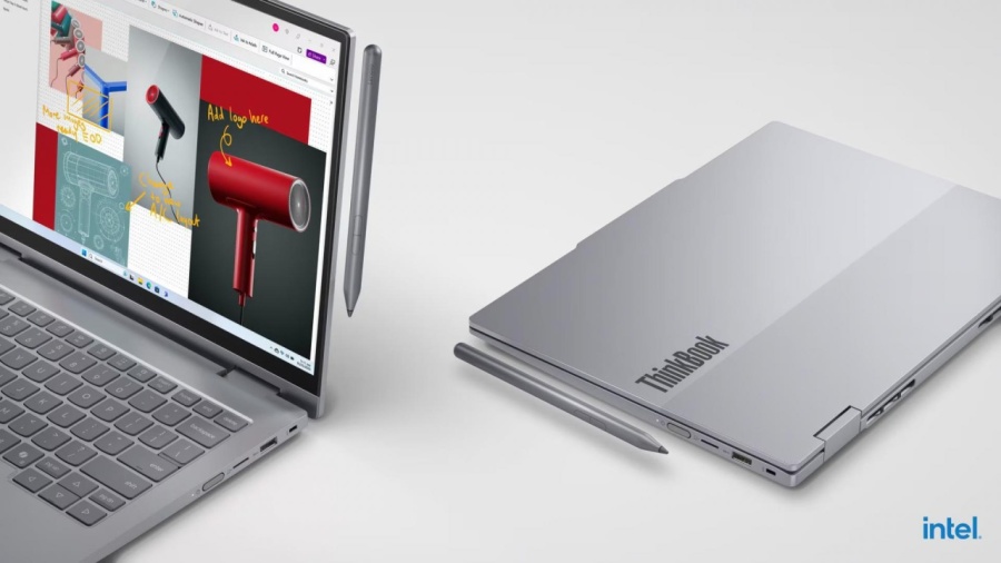 Laptop SMB Lenovo ThinkBook 14 2-in-1 G5 IAU, cu procesor Intel Core Ultra 5 225U, 14'' IPS Touch, 16 GB DDR5, 512 GB SSD, Intel Graphics, Windows 11 Pro - Img 10