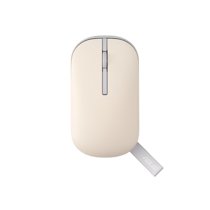 MD100 MOUSE PUR BT 5.0 + RF 2.4GHZ 90XB07A0-BMU010,Weight:0.22 Oat Milk Color for WW, with Green Tea Latte cover included, Dimensions: 107mm (L) x 60mm (W)x 27,8mm (H), Weight: 56g, - Img 2